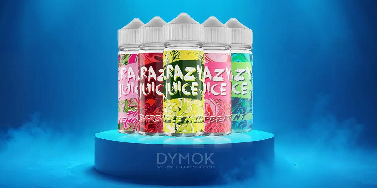 Органические жидкости (жижи) для вейпа Crazy Juice