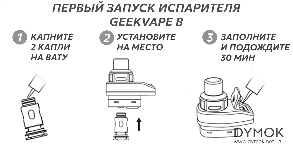 Инструкция для первого запуска испарителя Aegis Boost