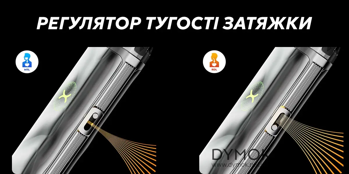 Регулювання тугості затяжки под системи OXVA Xlim Go 2