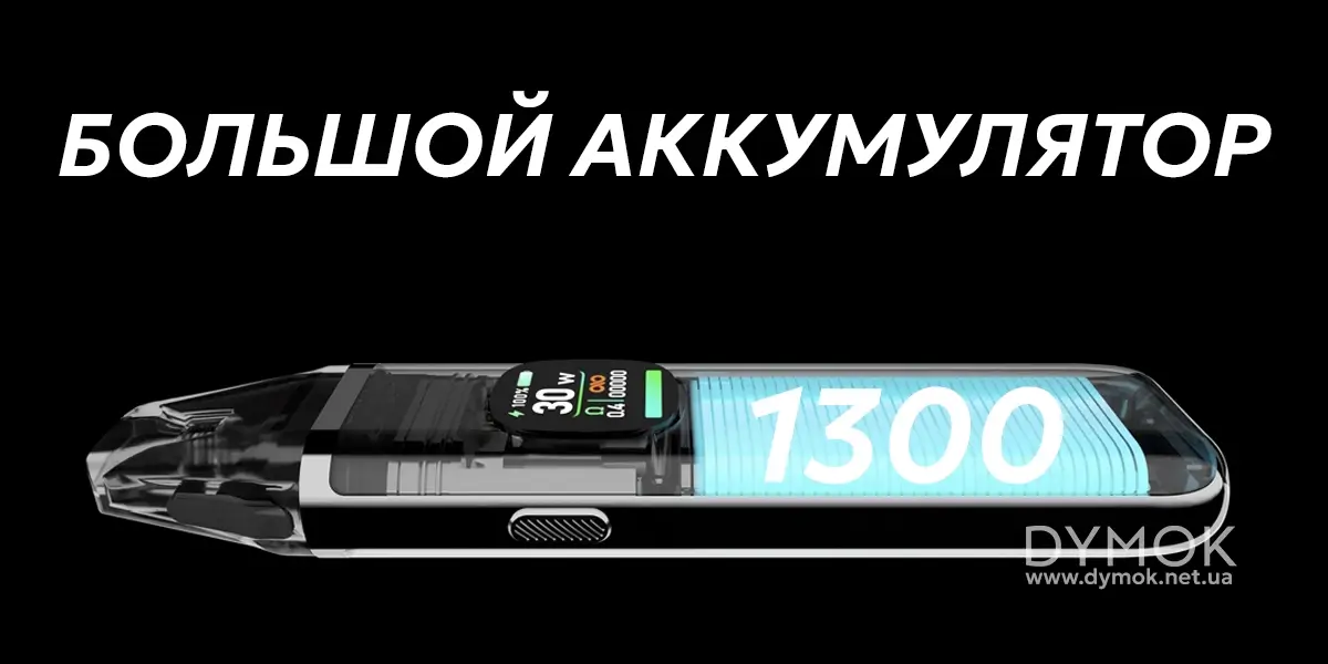 Pod система Oxva Xlim Pro 2 pod с аккумулятором 1300 мА/ч и быстрой зарядкой