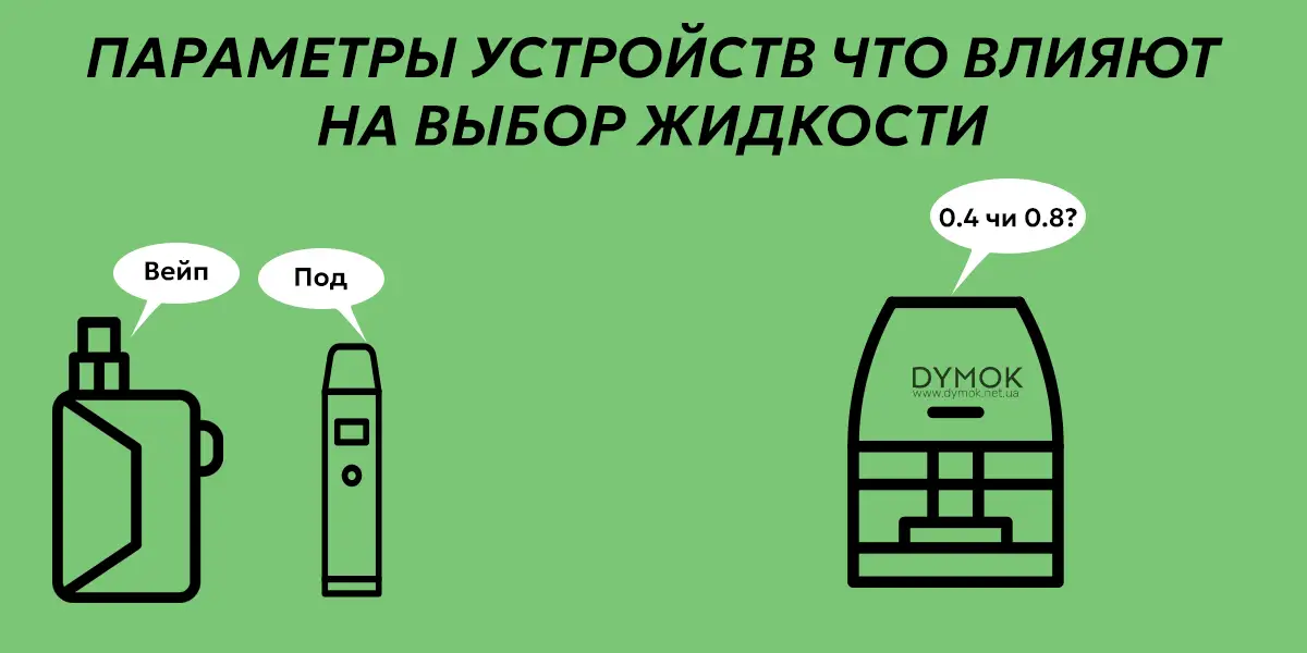 Параметры картриджа и испарителя что влияют на выбор жидкости