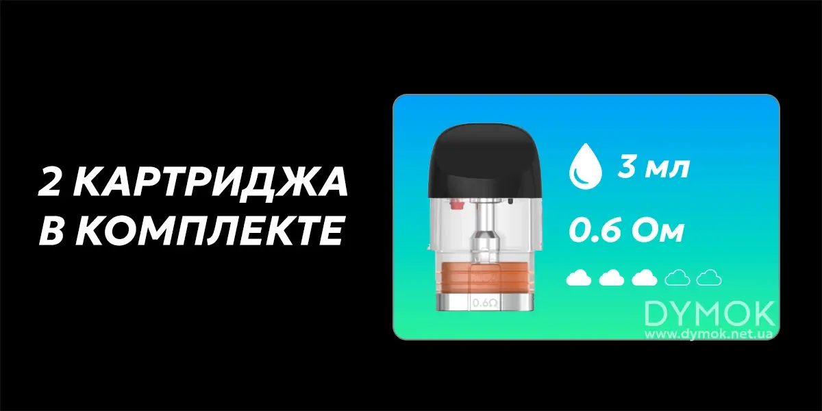 Картриджи что поставляются в комплекте с подиком Smok Novo 6