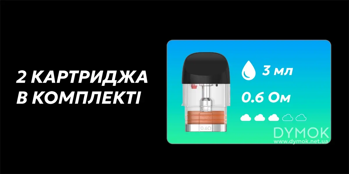 Картриджі в комплекті под системи Smok Novo 6