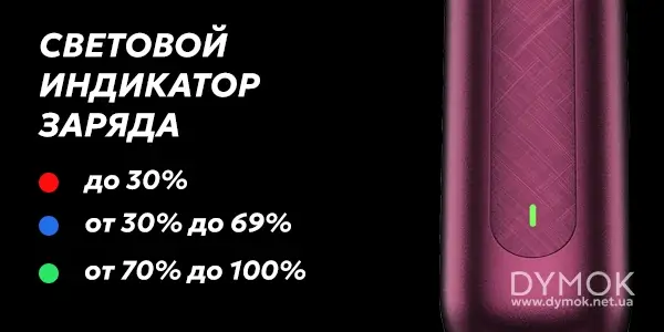 Индикатор заряда аккумулятора Vaporesso Eco One Pro