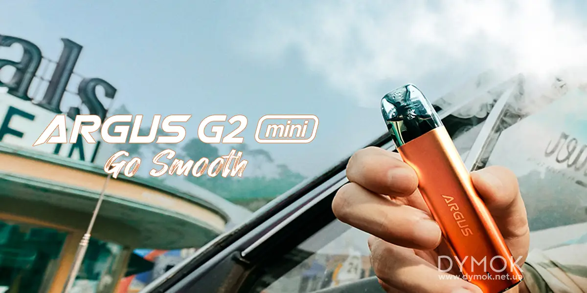 Дизайн та кольори пода Voopoo Argus G2 Mini