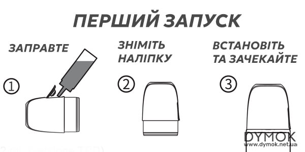 Перший запуск картриджу Argus Top Fill V2