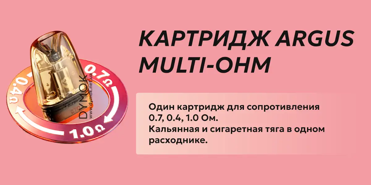 Картридж Voopoo Multiohm що входить до комплекту Voopoo Argus G4