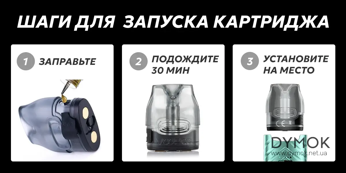 Как правильно заправить картридж Voopoo Vmate V2