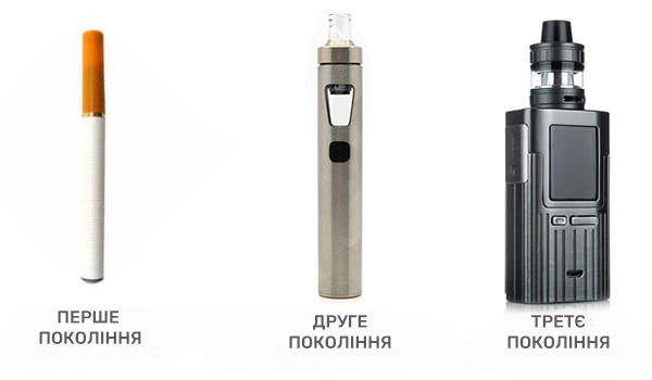 Еволюція електронних сигарет