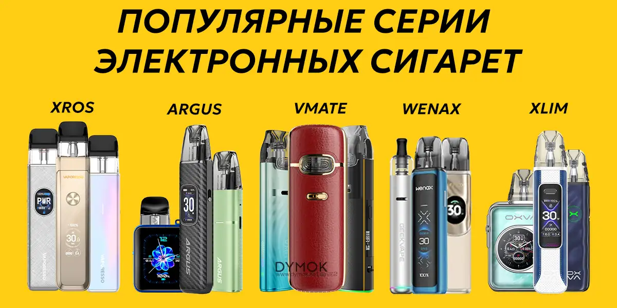 Популярные линейки моделей разных брендов