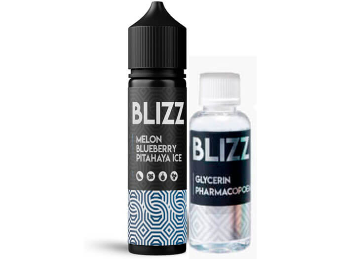Набір Blizz Melon Blueberry Pytahaya Ice 60 мл (диня, чорниця, пітайя, холодок) Набір Blizz Melon Blueberry Pytahaya Ice 60 мл (диня, чорниця, пітайя, холодок)