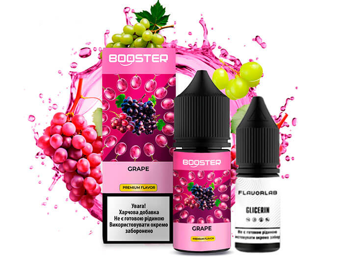 Набір Grape 30 мл (Booster) Набір Grape 30 мл (Booster)