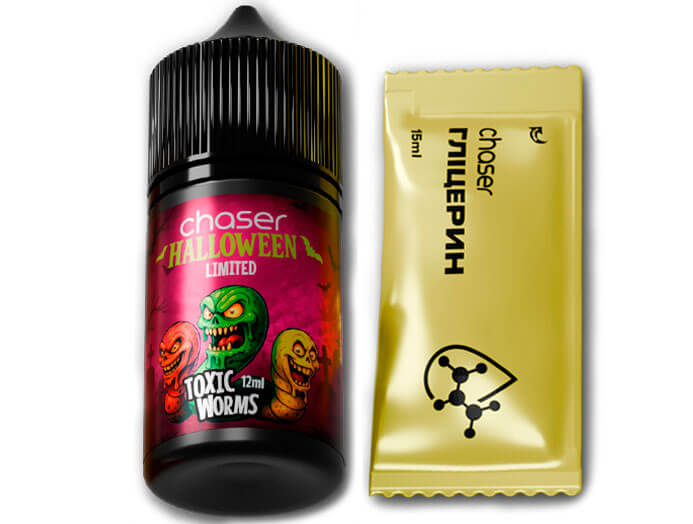 Набор Toxic Worms 30 мл (Chaser Halloween) Набор Toxic Worms 30 мл (Chaser Halloween)