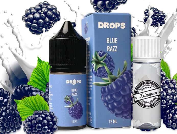 Набор Blue Razz 30 мл (Drops) Набор Blue Razz 30 мл (Drops)