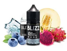 Набір Blizz Salt Melon Blueberry Pytahaya Ice 30 мл (диня, чорниця, пітахая, холодок)