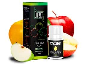 Набор Triple Sour Apple 30 мл (Chaser Black)