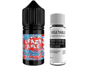 Набір Cherry Ice (Вишня Лід) 30 мл (Crazy Juice Salt)
