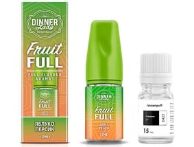 Набір Яблуко Персик 30 мл (Dinner Lady Fruit Full)