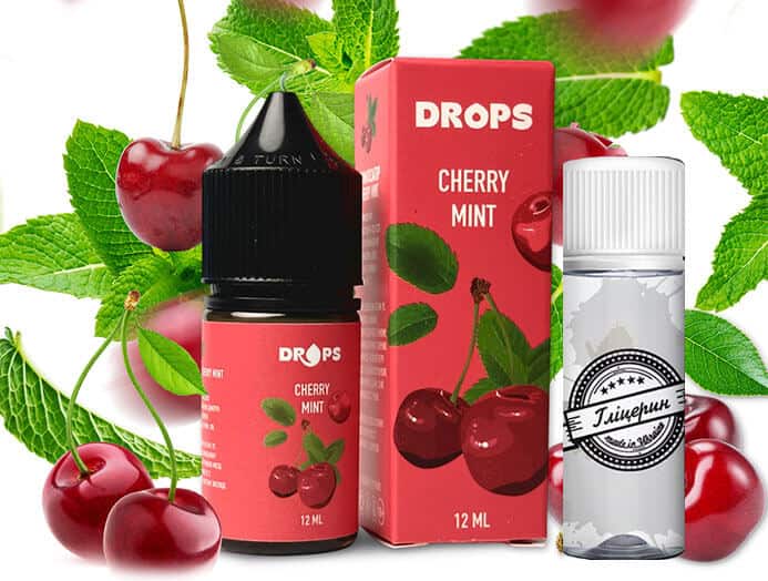 Набір Cherry Mint 30 мл (Drops)