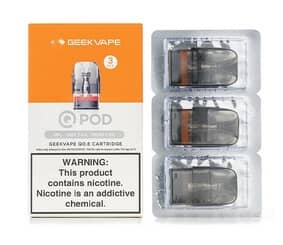 Картридж Geekvape Q Pod 3 мл для Wenax Q, Sonder Q, AQ, Фото 12 Картридж Geekvape Q Pod 3 мл для Wenax Q, Sonder Q, AQ, Фото 12