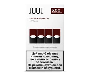 Virginia Tobacco (JUUL Pods) 4 шт.