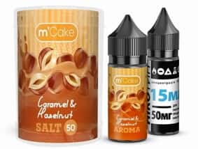 Набор Caramel Huzelnat (Карамель Орех) 30 мл (M-Cake Salt) Набор Caramel Huzelnat (Карамель Орех) 30 мл (M-Cake Salt)