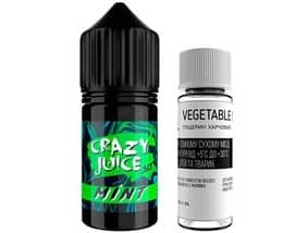 Набор Mint (Мятный) 30 мл (Crazy Juice Salt)