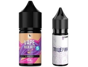 Набор Tobacco (Табак) 30 мл Vape Mix Kit (ULL Salt)