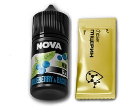 Набір Nova Salt Blueberry Basil 30 мл