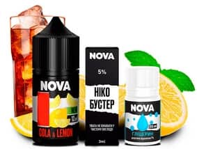 Набор Cola Lemon 30 мл (Nova Salt)