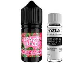 Набор Pink Lemonade (Розовый Лимонад) 30 мл (Crazy Juice Salt)