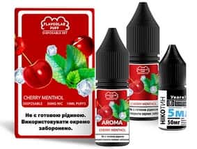 Набор Cherry Menthol 10 мл (Flavorlab Puff Salt)