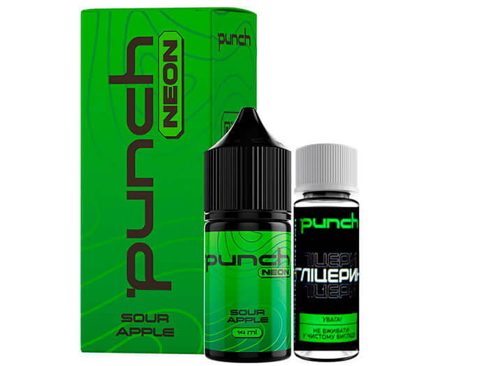 Набор Sour Apple 30 мл (Punch Neon)