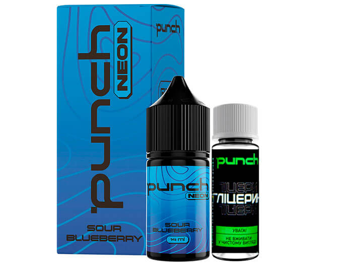 Набор Sour Blueberry 30 мл (Punch Neon)