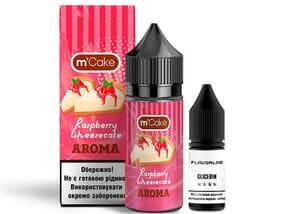 Набор Raspberry Cheesecake (Малиновый Чизкейк) 30 мл (M-Cake Salt)