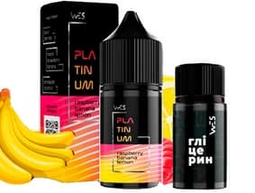 Набір Raspberry Banana Lemon 30 мл (Wes Platinum)