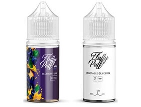 Набір Blueberry Jam 30мл (Fluffy Puff Salt)