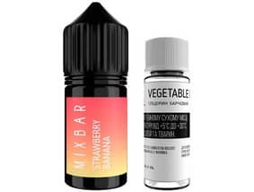 Набір Strawberry Banana 30 мл (Mix Bar Salt)