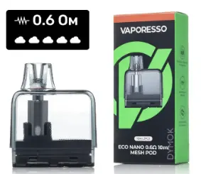 Картридж Vaporesso Eco Nano 10 мл, Фото 2 Картридж Vaporesso Eco Nano 10 мл, Фото 2