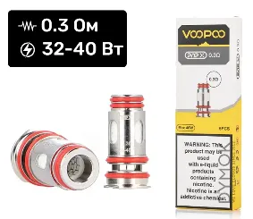 Испаритель Voopoo PnP X 0.3 Ом, Фото 7
