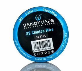 Vandyvape Clapton SS316L 3м