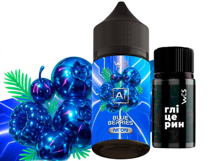 Набор Blue Berries 30 мл (Wes AI Neon)