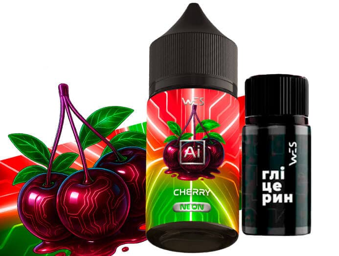 Набір Cherry 30 мл (Wes AI Neon)