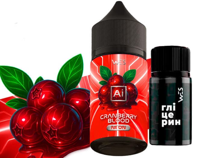 Набор Cranberry Blood 30 мл (Wes AI Neon)