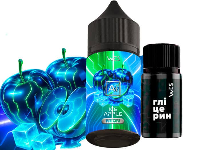 Набір Ice Apple 30 мл (Wes AI Neon)